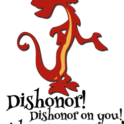 mushu mulan dishonor