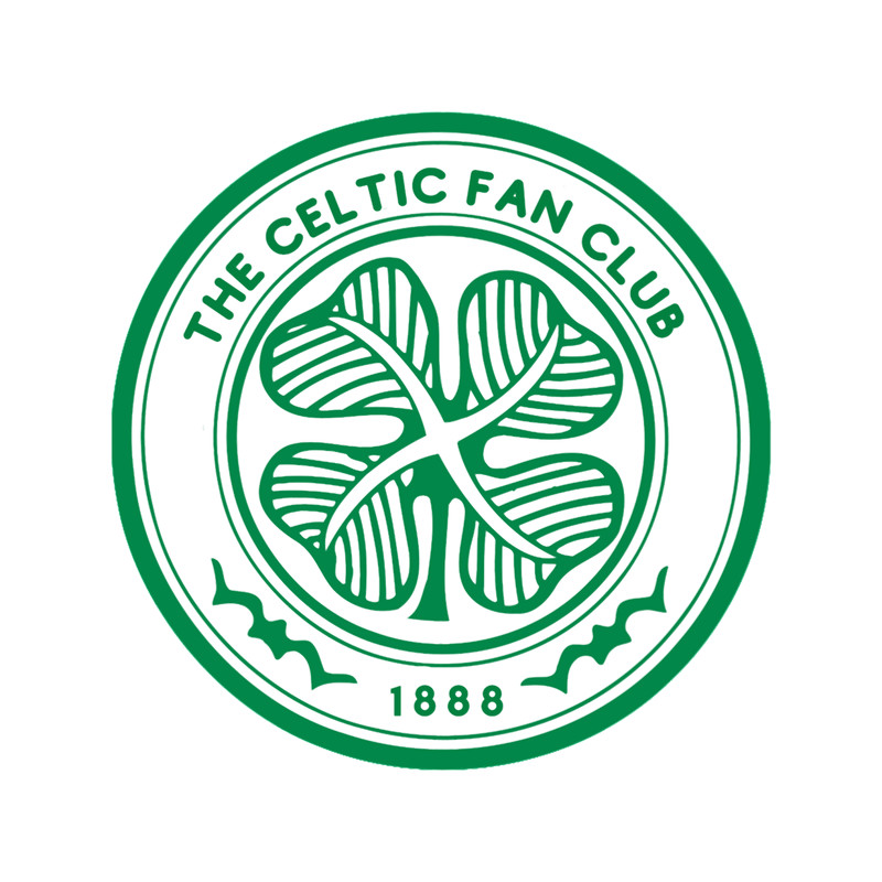 Celtic Fc Fan Club Logo Since 1888 - Retro .png
