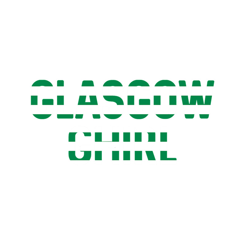GLASGOW GHIRL, Glasgow Celtic Football Club Green and White Hooped Text Design.png