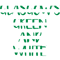 GLASGOW_S GREEN AND WHITE, Glasgow Celtic Football Club Green and White Text Design.png