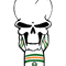 Green Brigade skull -Ireland flag- .png