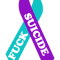 Suicide Awareness Ribbon Fuck Suicide.png