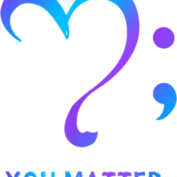 suicide prevention awareness heart semicolon