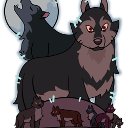 hunters wolf shirt from the owl house