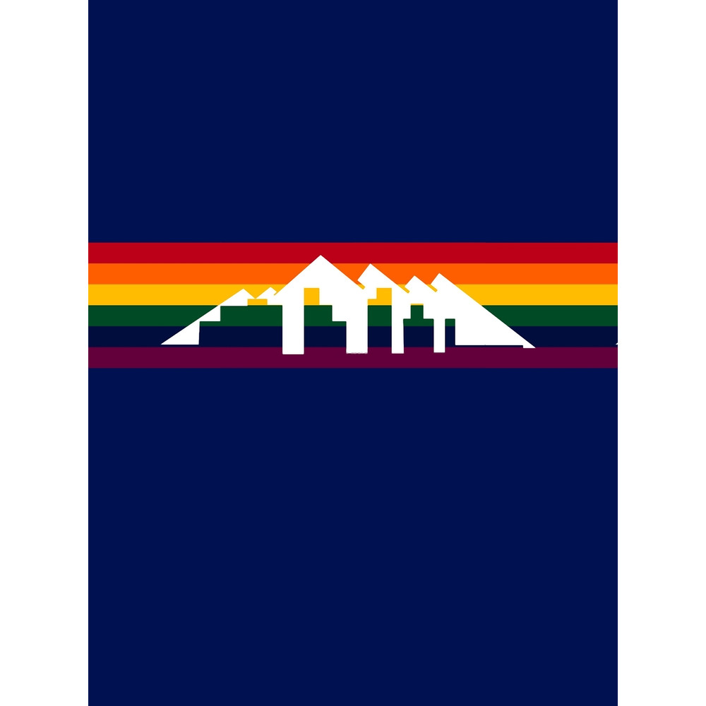 Denver Basketball City Background Design Graphic .png