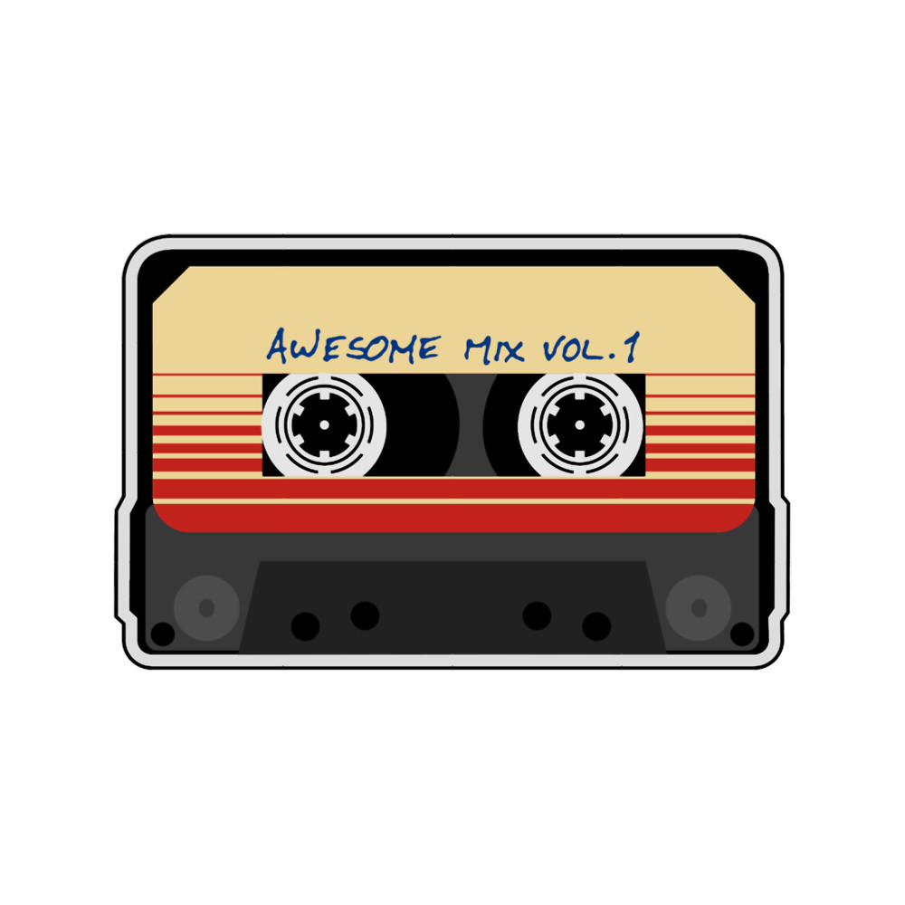 Awesome Mixtape Vol 1, Tape, Music, Retro.png