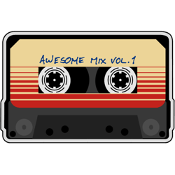 awesome mixtape vol 1, tape, music, retro