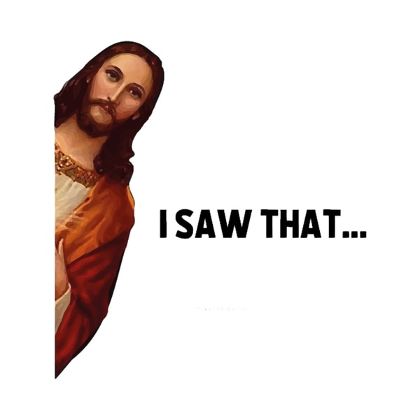 Jesus Meme , Jesus is Watching ,Funny s ,Jesus Joke , Laptop - Inspire ...