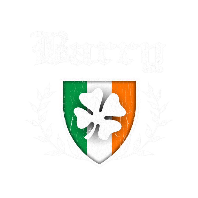Barry Family Shamrock Crest (vintage distressed).png