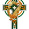 Irish Celtic Harp and cross.png