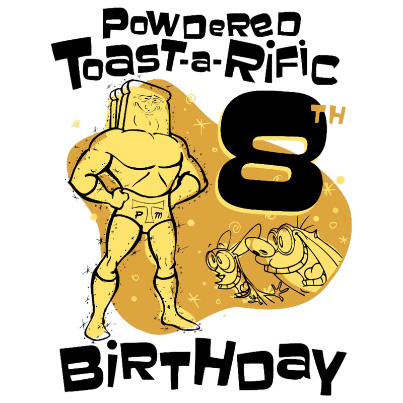 Ren and Stimpy Vintage Powder Toast-errific 8th Birthday .png