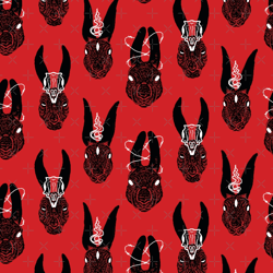 rabbit saints graphic