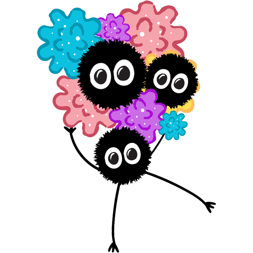 Soot sprites hangin on .png