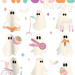 cute ghost physical therapy pt physical therapist halloween