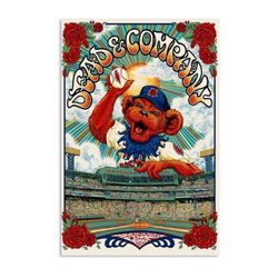dead & company tour poster june 24, 25 2023 fenway park tour boston poster decor