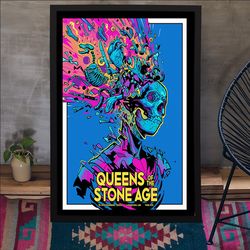 queens of the stone age live at o2 arena, london, november 15, 2023 poster