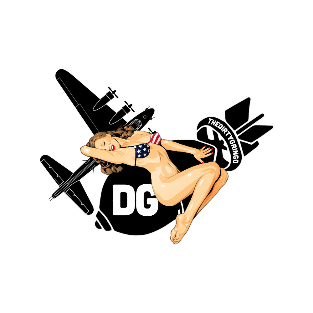 WWII Nose Art Bomber Pinup Retro B17 Rockabilly.png