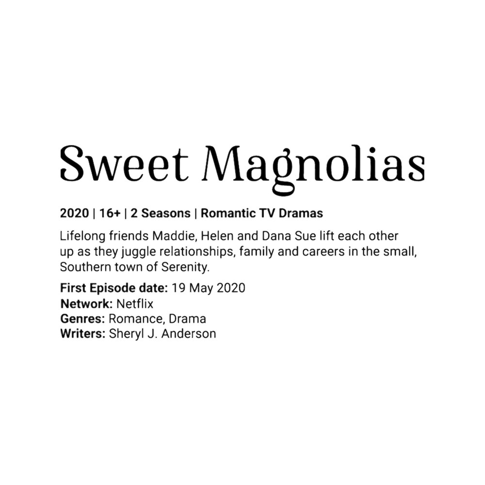 Sweet Magnolias NetflixWeb Series Art .png