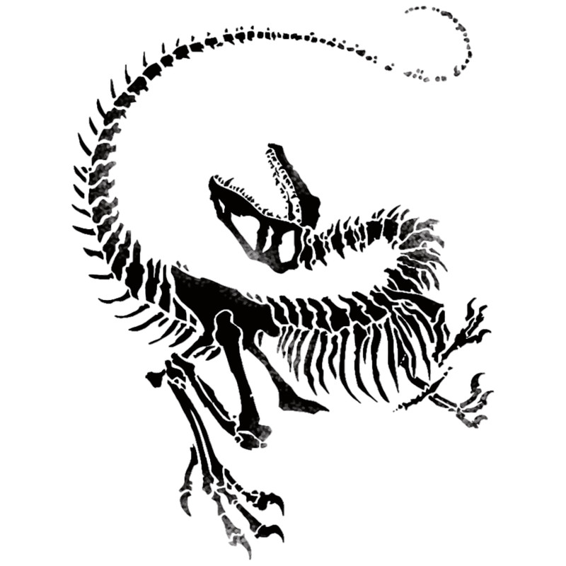 Velociraptor Skeleton Print.png
