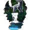Indominus Rex Retro Pixel Art.png