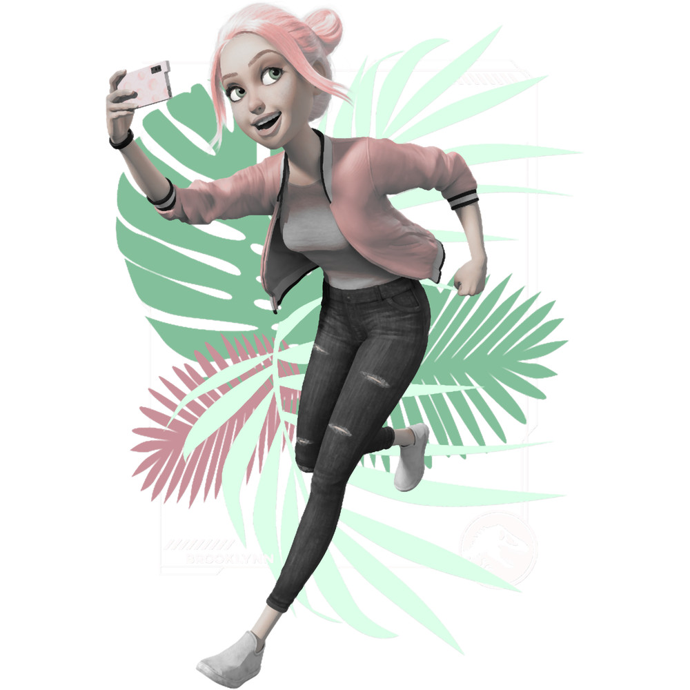 Jurassic World Camp Cretaceous Brooklyn Floral.png