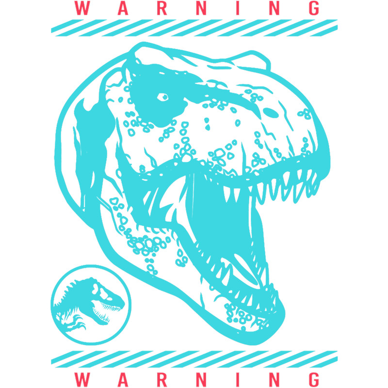 Jurassic World Dominion T-Rex Warning Sign .png