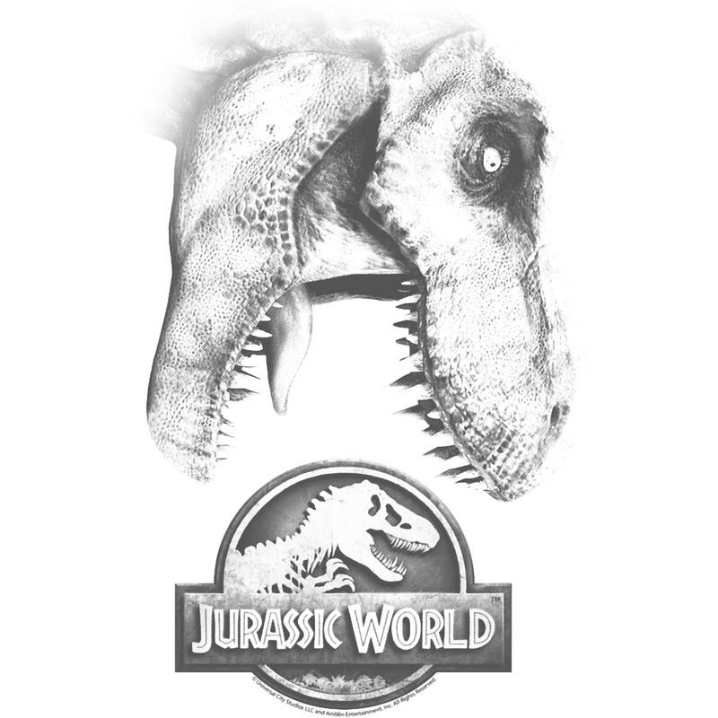 Jurassic World Fallen Kingdom T-Rex Icon Attack Grunge.png