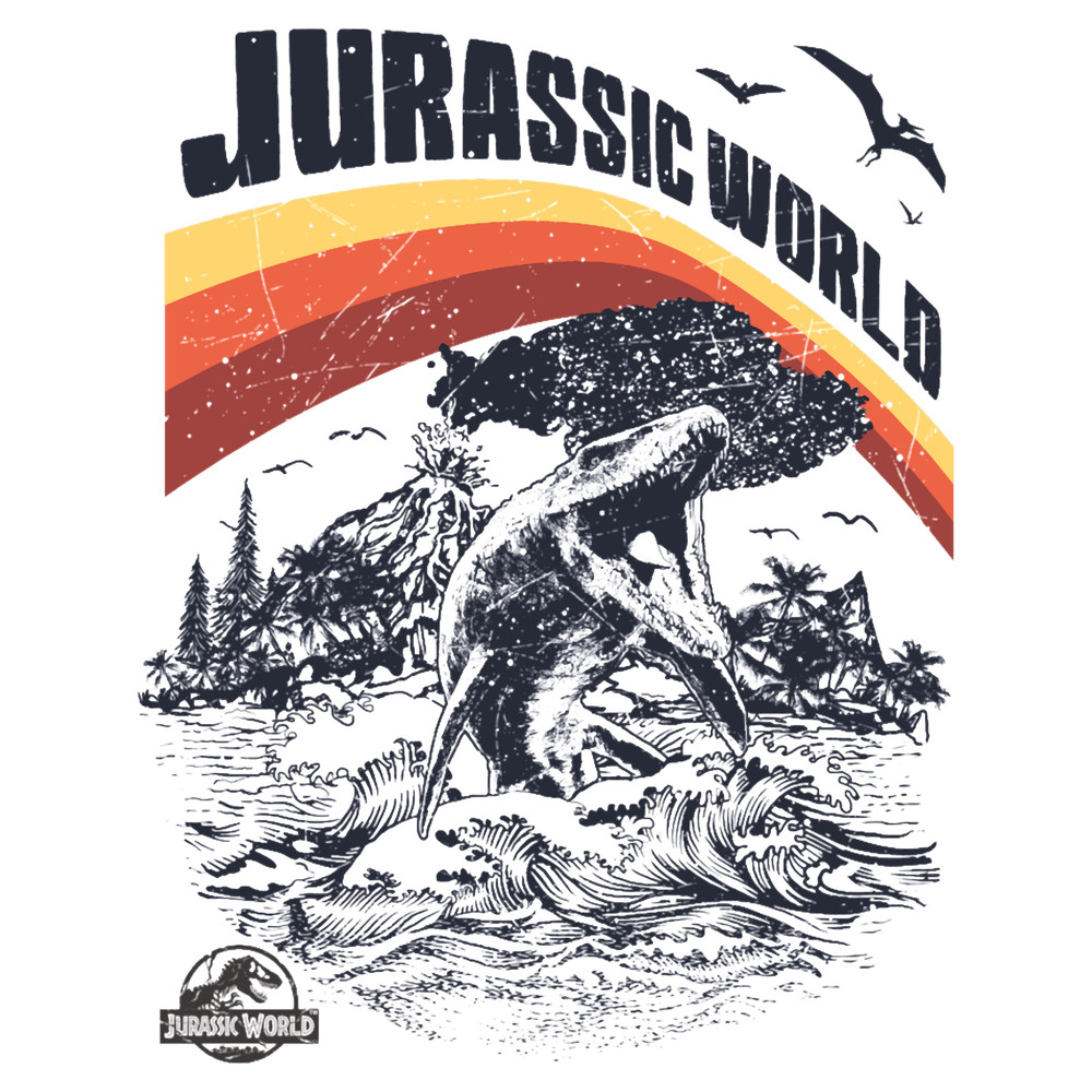 Jurassic World Mosasaurus Distressed Sketch .png