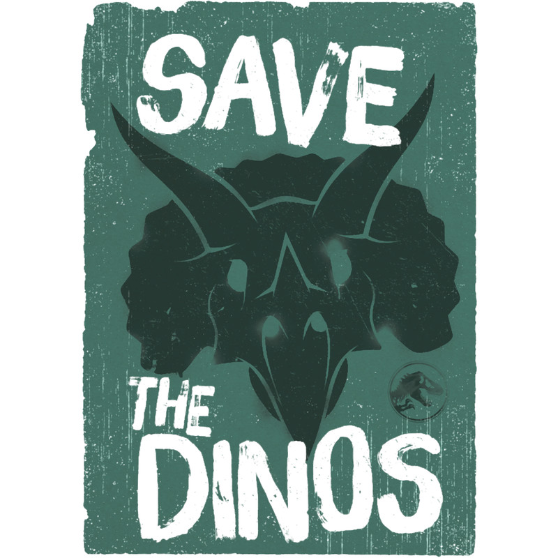 Jurassic World Save The Dinos Distressed .png