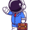 Bravery Vibrant Performance Level Cool Cute Businessman Astronaut Gifts.png