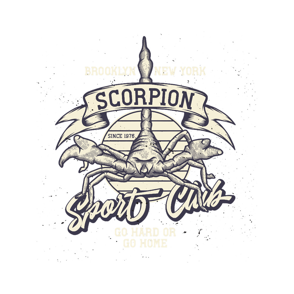 Bravery Vibrant Performance Level Cool Scorpion Graphic Gift.png