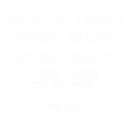 mens i do what i want when i want where i want gift for husband