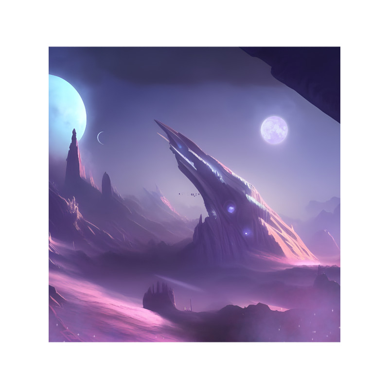 Discovering New Worlds - purple sci-fi planet .png
