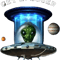 Alien in a spaceship in space .png