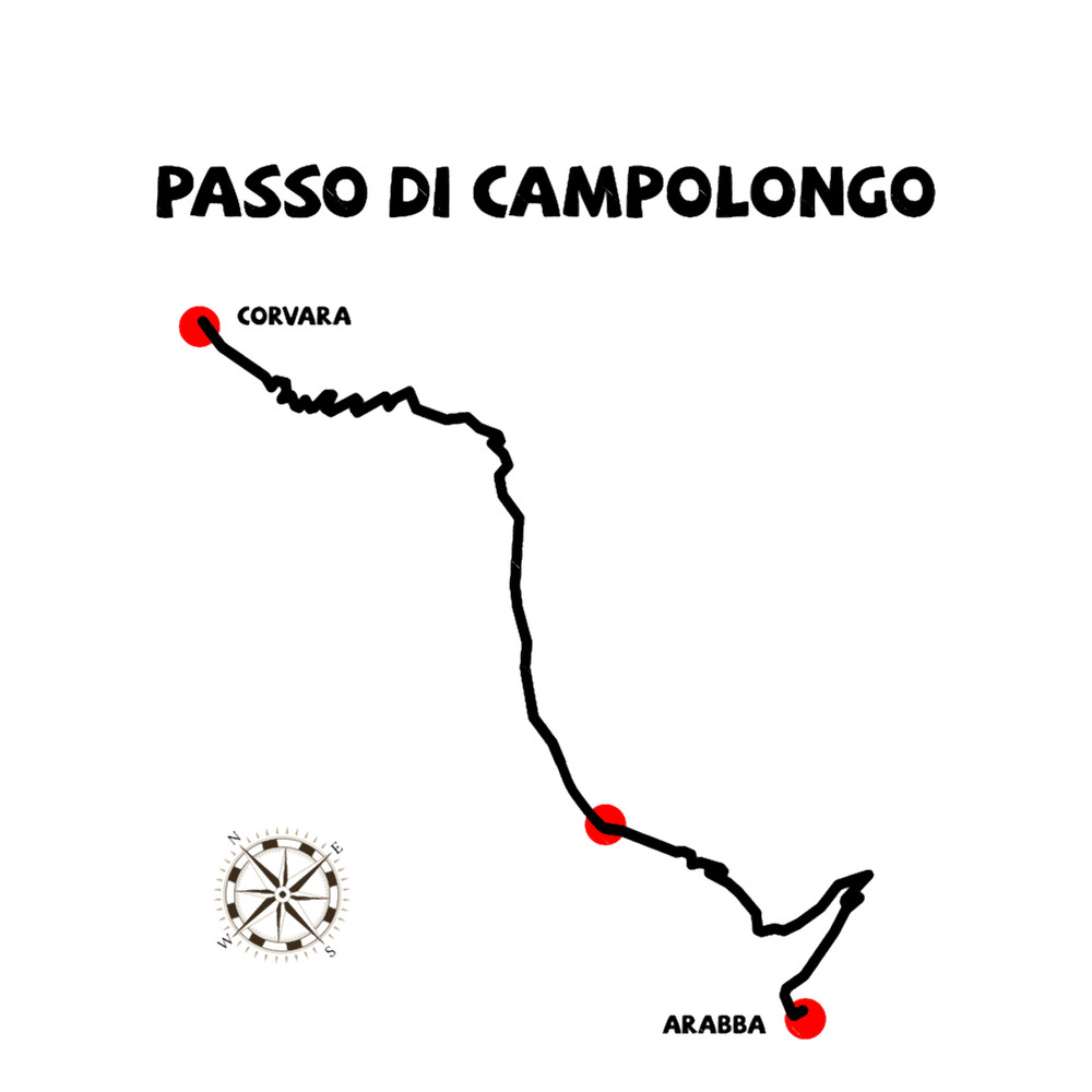 Passo Campolongo (Passo di Campolongo) serpentine Italy cycling .png