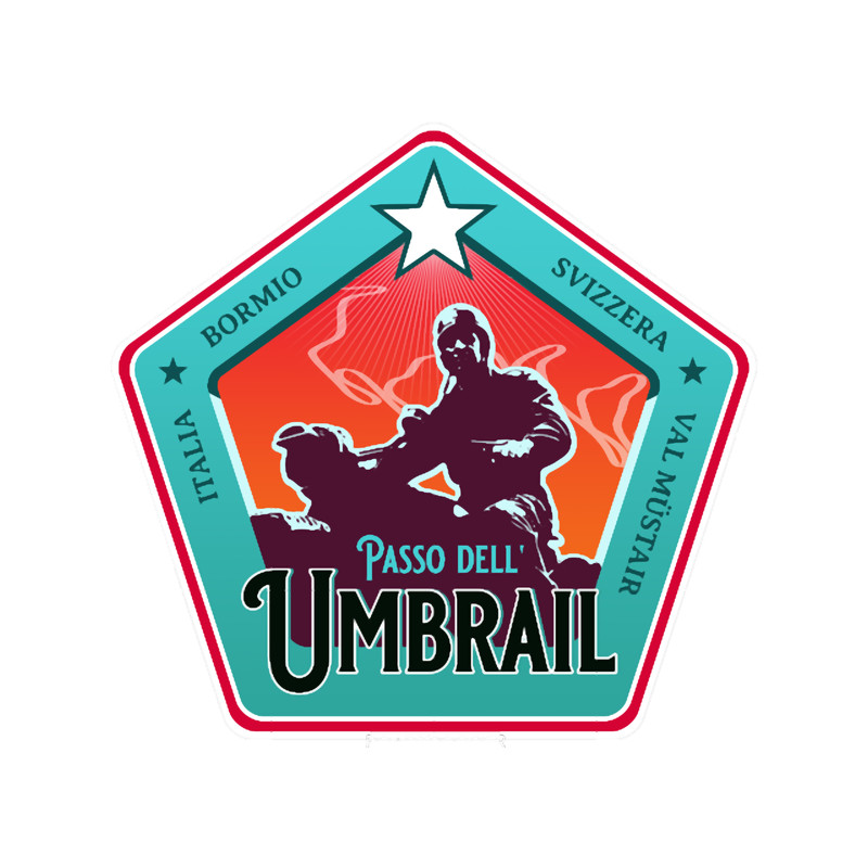 Passo Dell Umbrail Italy Switzerland Retro Motorcycle.png