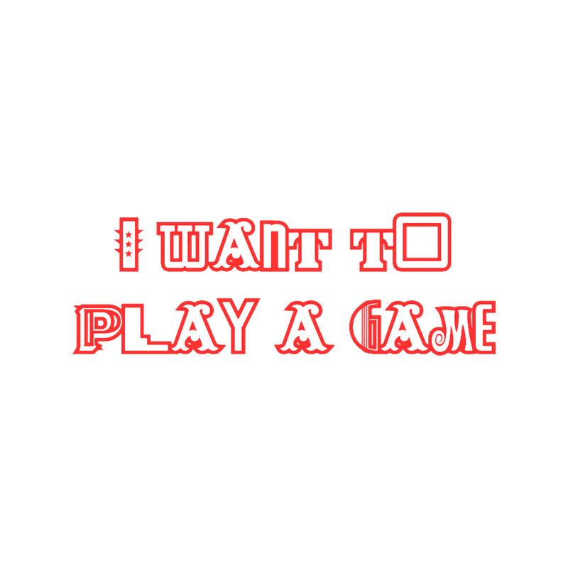 Saw Movie Quote i want to play a game Classic .png