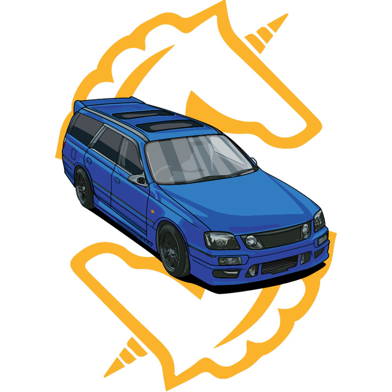 Nissan Stagea Series II RS4 S Bayside Blue.png