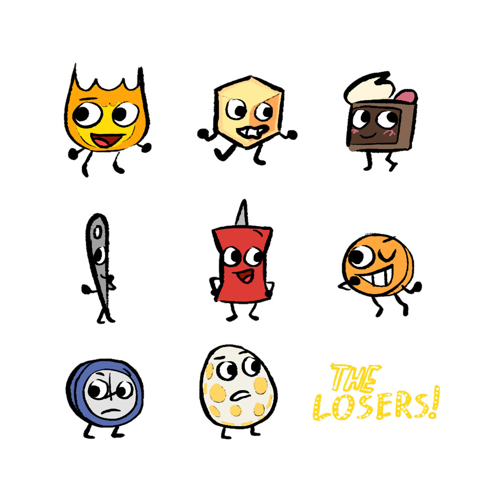 BFB THE LOSERS Pack .png