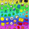 BFDI All Characters (Rainbow) .png