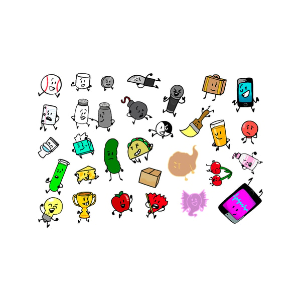 Inanimate Insanity All Characters | Inspire Uplift