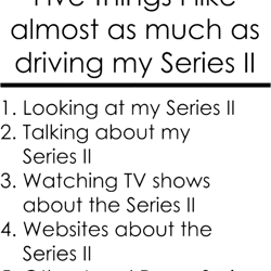 5 things i likeseries 2