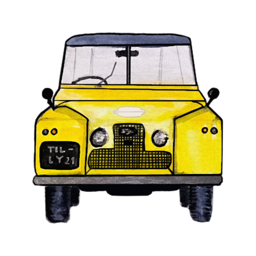 Tilly The Yellow Land Rover.png