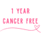 1 Year Cancer Free Pink Heart.png
