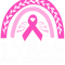 Breast Cancer Survivor Gift 1 year Cancer Free Pink Rainbow.png