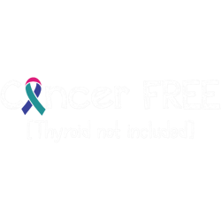 cancer free thyroid cancer awareness gifts for women thyroid cancer support ribbon