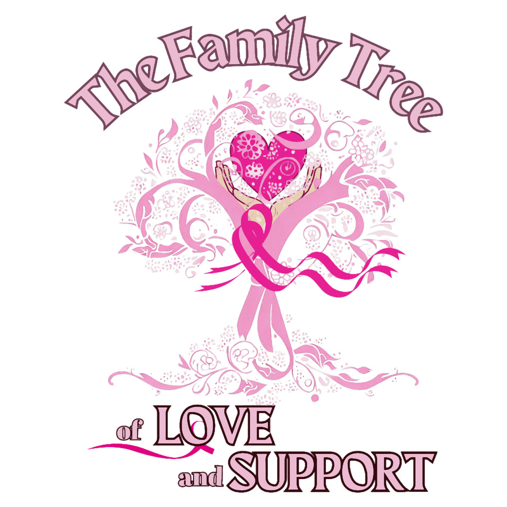 Cancer Free, Family Tree of Life, Moral Support, In October we wear Pink Breast Cancer Awareness Cla.png