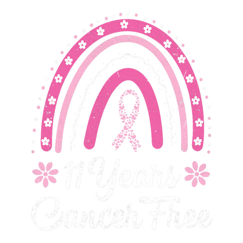 Flowers Rainbow Breast Cancer Fighting 11 Years Cancer Free.png