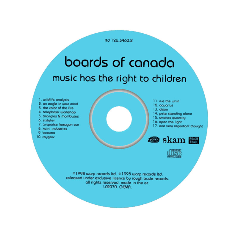 Boards of Canada Music has the Right to Children Record.png