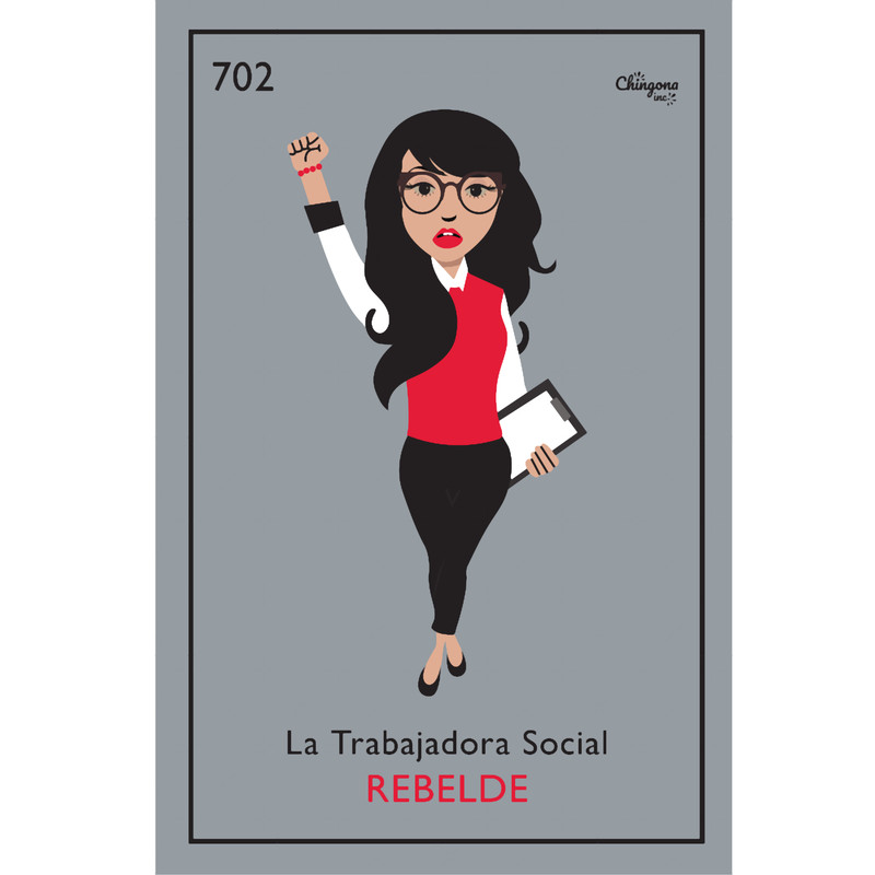 La Trabajadora Social Rebelde Black Hair.png